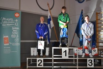 54 kg, sarjaisäntä OP Keski-Suomi : 1. Elias Salmela, Lapin Lukko; 2. Teemu Laurila, Voikkaan Urheilu-Veikot; 3. Henri Halonen, Lapin Veikot 