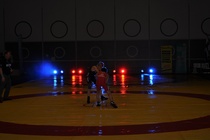 46 kg finaalissa pun. Said Tasuhanov, sin. Kasperi Kauhanen.