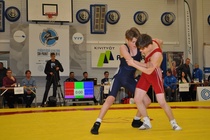 Pun. Henri Halonen, sin. Nooa Parviainen