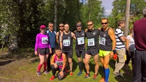 Ihan kaikki paikallaolleet Kuohulaiset eivät ehtineet kuvaan...
Kuva: D.Eskelinen